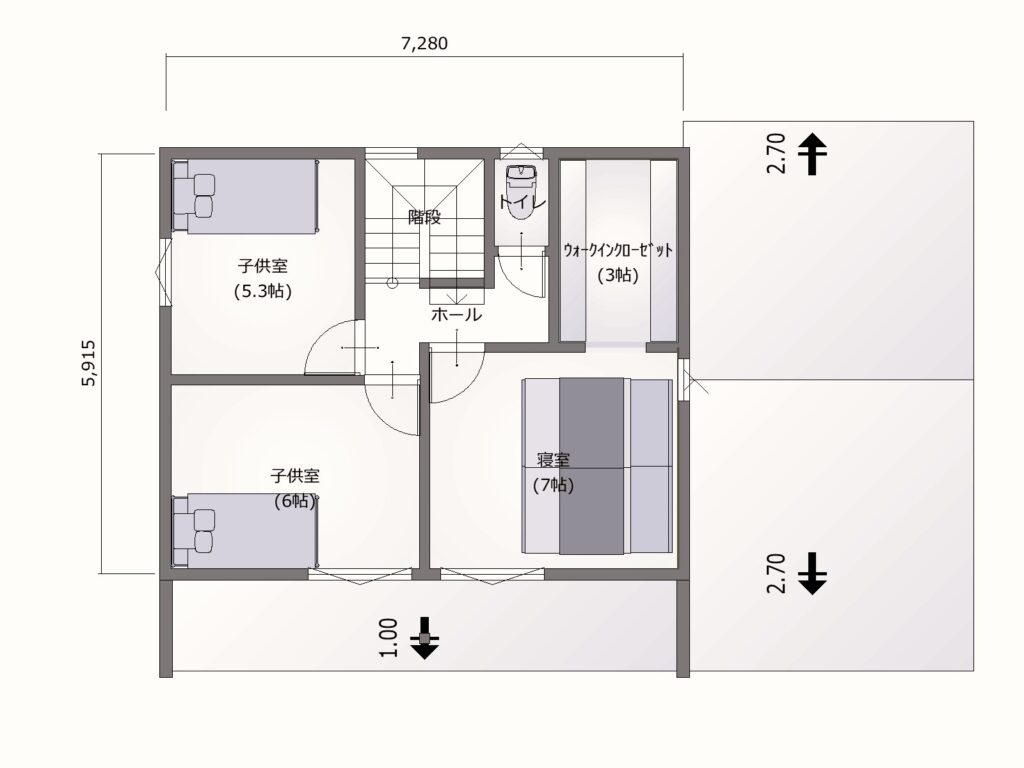 2階建34坪