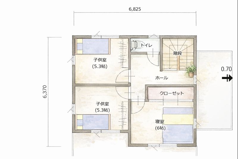 2階建30坪